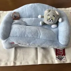 トムとジェリー マスコット付きティッシュカバー
