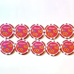 ラウンドワン フォトコイン ROUND1 10枚セット プリクラ機Rism プリのサムネイル