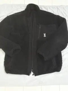 チャオパニックdodコラボ　Ｍサイズ　フリースリバーシブルジャケット　黒