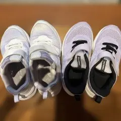 極美品　瞬足　18,19センチ　二足セット