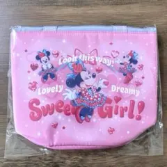 ランチケース　ファンダーランド　スーベニア　ミニーマウス バッグ ピンク　ミニー