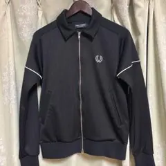 FRED PERRY フレッドペリー　ブラック 襟付き　トラックジャケット　S