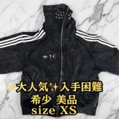 【希少美品XS】adidas x Thug Club ジップアップパーカーのサムネイル