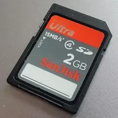 SanDisk Ultra 2GB SDカード
