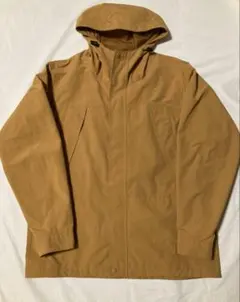 UNIQLO マウンテンパーカー XL メッシュ裏地 コットン混 マスタード