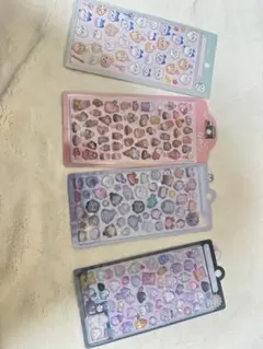 ぷっくりシール4シートセット