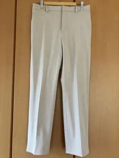ユニクロ 【レディース Ｌ】チノパン ストレッチ素材 ベージュ