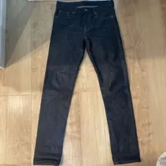 UNIQLO スリムストレートジーンズ セルビッチ30/32