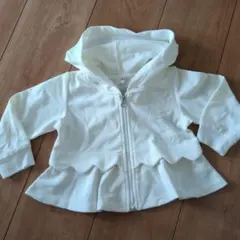 après les cours フード付きカーディガン 80