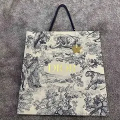 美品クリスチャンディオール　アニマル　限定　紙袋　チャーム付き