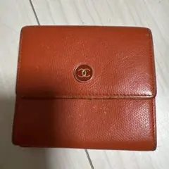 CHANEL シャネル 三つ折り財布 レッド ココマーク 箱 | Mercari