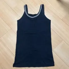 夏物セール★美品　ビジュー付 キャミソール