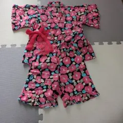 100cm花柄甚平