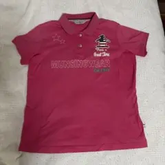 Munsingwear レディース ポロシャツ ピンク L