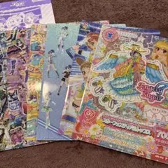 アイカツ ガチャ クリアファイル 6枚 セット