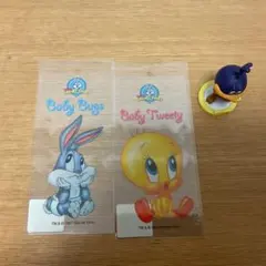 トゥイーティー　シール　ミニフィギュア