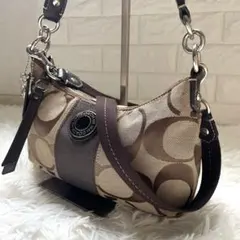 COACH Signature 2Way Accessory Pouch y2k - メルカリ