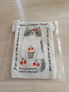 【新品未使用】ねこ スイートアニマルポシェット サコッシュ 猫