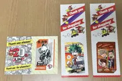 ヒロアカ ジャンプショップ ブロマイド 爆豪 緑谷 轟