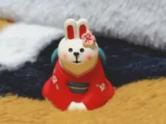 コンコンブル　振袖うさぎ　ごあいさつ