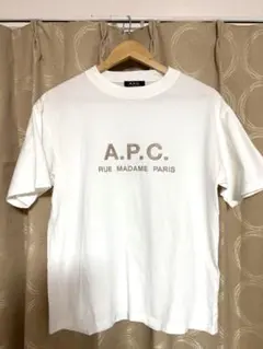 美品 BEAMS 別注 A.P.C. Tシャツ　Sサイズ 夏の主役！】おすすめロゴTシャツと山｜ビームス 立川｜BEAMS