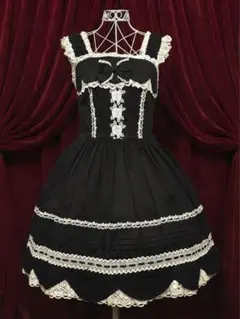 初期タグ Angelic Pretty 鳥かごワンピース 別珍 - メルカリ