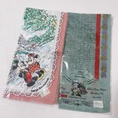 ミッキーマウス　ハンカチ　昭和レトロ　新品未使用　昭和レトロ　ヴィンテージ