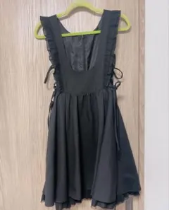 シークレットハニー レースアップワンピース 黒 Mサイズ