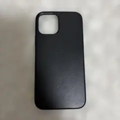 Apple iPhone12 レザーケース MagSafe対応 ブラックのサムネイル