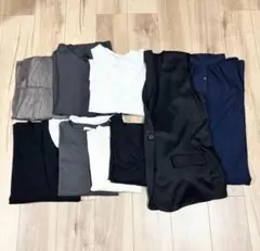 レディース服 まとめ売り 9点セット オフィスカジュアル きれいめ シンプル