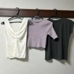 GRL グレイル トップス　3点セット
