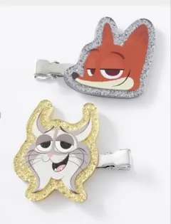 新品タグ付　しまむら ズートピア2 ニック パウバート ヘアクリップ