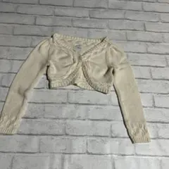 100cm GAP オフホワイト　カーディガン　ボレロ