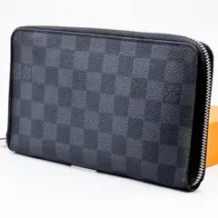【極美品】ルイヴィトン　ダミエグラフィット　ジッピーオーガナイザー LOUIS VUITTON ジッピー・オーガナイザー ダミエグラフィット
