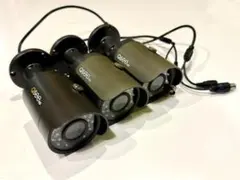 Q-see 屋外用 防犯カメラ 3台セット うち1台新品未使用 QCA8050Bのサムネイル