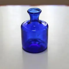 サイン】Erik Hoglund エリックホグラン ブルー 花器花瓶 北欧雑貨