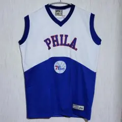 NBA フィラデルフィア　76ers ゲームシャツ　サイズLのサムネイル