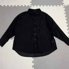 coca ガーゼシャツ 黒 Lサイズのサムネイル