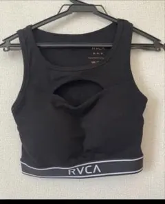 即日発送　RVCA タンクトップ ブラック Mサイズ　スポーツブラのサムネイル