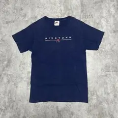 90s USA製 NIKE NIKETOWN ロゴT バックプリント