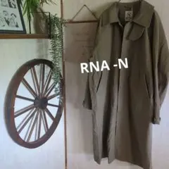 13 RNA−N スタンドカラーカーキロングコートのサムネイル