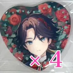 三枝明那 にじさんじ Rose Valentine ︎ハート型缶バッジ　レア