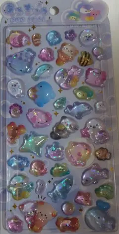 うるちゅるポップシール 海の生き物 クラックス