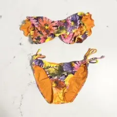 LAULEA ラウレア 花柄 フリル ビキニ 水着 セットのサムネイル