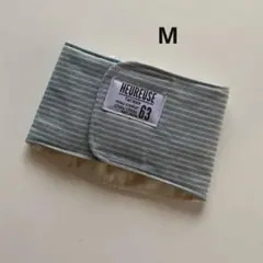 マナーベルト（M）デニム柄ヒッコリー柄 ブリーチ色即購入OK♪のサムネイル