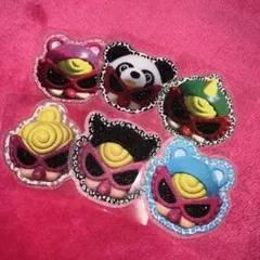 ヒステリックミニ ヒスミニ ステッカー シール 6枚セット グリッター ヒョウ柄