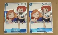 少女　2枚 ONE PIECE magazine ワンピースファンレター　プロモ