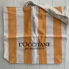 【新品未使用】L'OCCITANE レア♡ ロクシタン トートバッグ ストライプのサムネイル