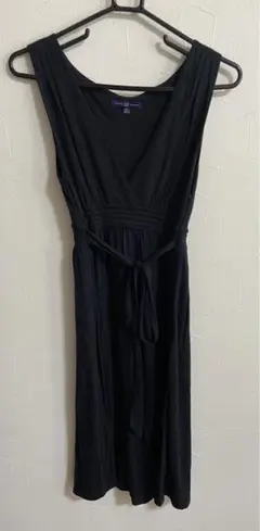 GAP ギャップ　ノースーリーブワンピース　黒　XS