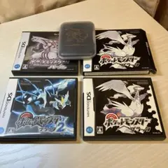 ポケットモンスター DS3種の空箱とケース